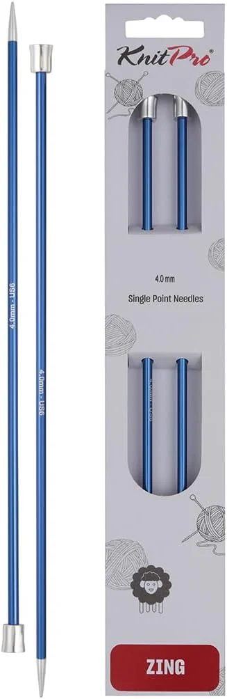 میل بافتنی تک سر KnitPro Zing 35 سانتی‌متری | سایز 4.00 میلی‌متر