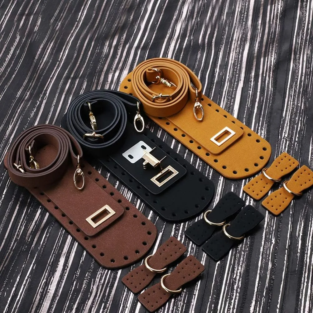 کفی کیف بافتنی چرمی PU، شکل دهنده پایه کیف دستی کفی کیف بافتنی چرمی PU، شکل دهنده پایه کیف دستی