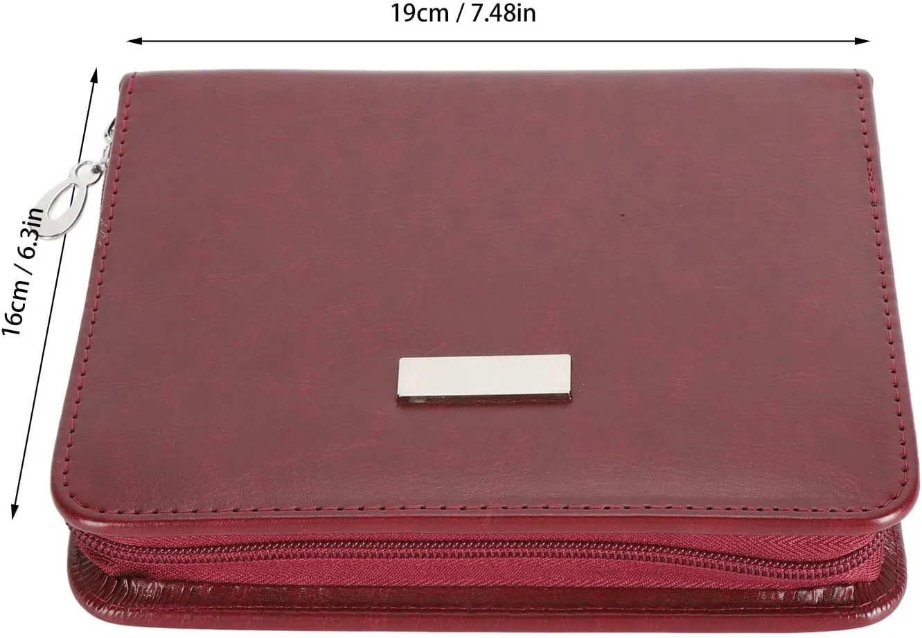 ست میل بافتنی گرد تعویض‌شدنی Fafeicy، میل بافتنی آلومینیومی 3.5 تا 8 میلی‌متری با کیف، لوازم قابل حمل برای مبتدیان و حرفه‌ای‌ها