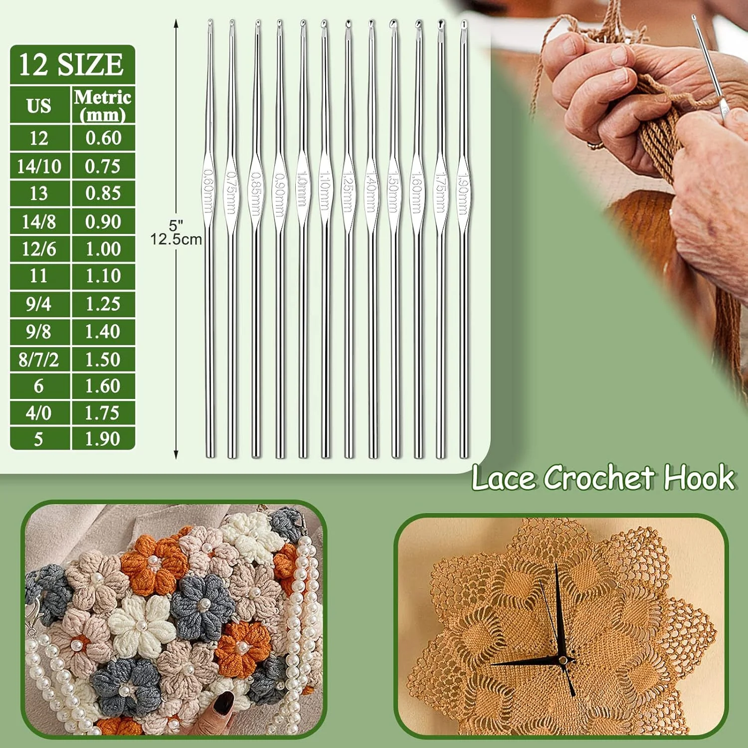 ست قلاب بافی آویز ارتقا یافته Coopay، ست قلاب بافی مبتدی با کیف و 8 کلاف نخ برای قلاب بافی، ست قلاب بافی 63 تکه با کتاب قلاب بافی، قلاب های قلاب بافی ارگونومیک با دسته نرم و لوازم قلاب بافی ست قلاب بافی آویز ارتقا یافته Coopay، ست قلاب بافی مبتدی با کیف و 8 کلاف نخ برای قلاب بافی، ست قلاب بافی 63 تکه با کتاب قلاب بافی، قلاب های قلاب بافی ارگونومیک با دسته نرم و لوازم قلاب بافی