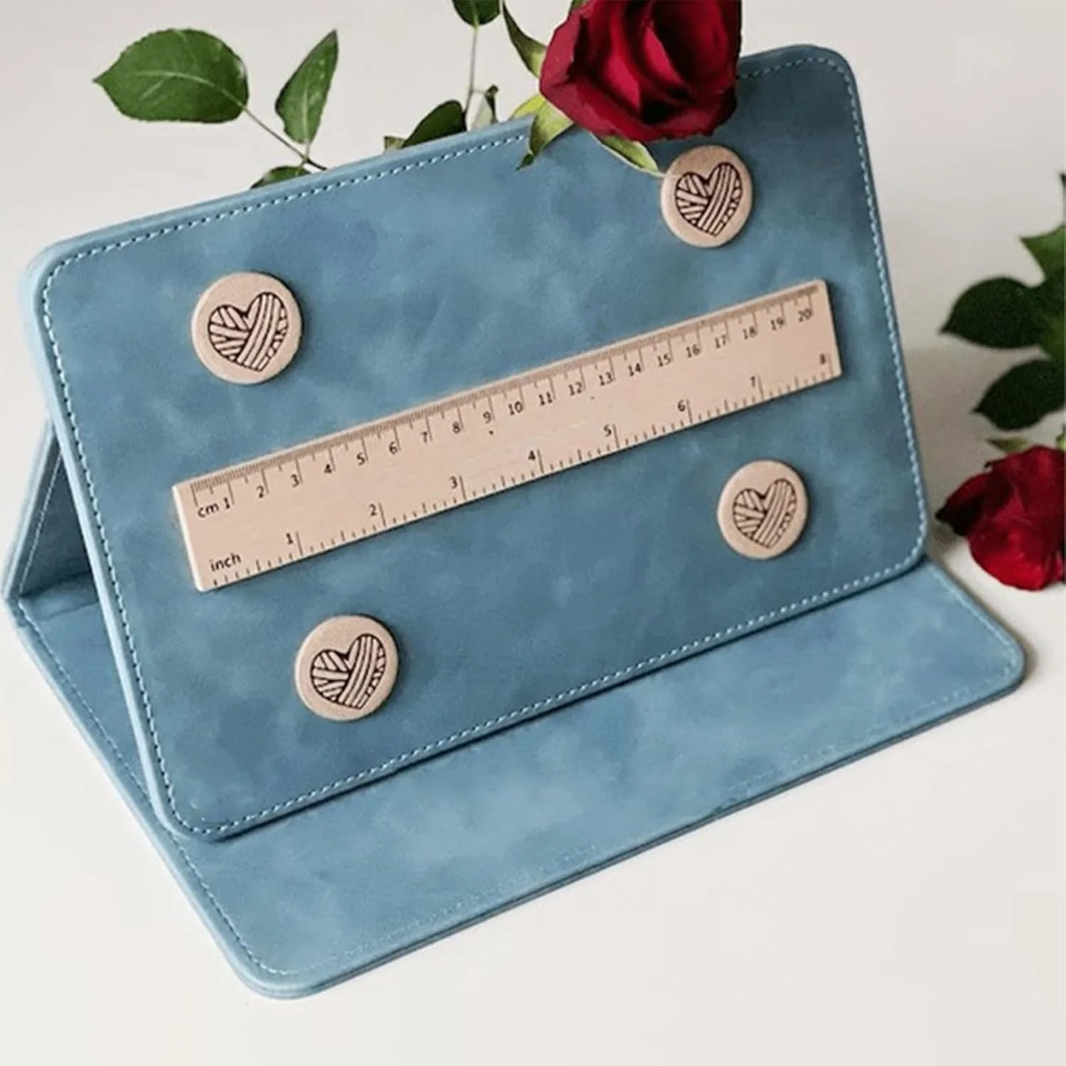 نگهدارنده طرح مغناطیسی، نگهدارنده الگو، ابزار بافتنی نمودار، لوازم جانبی ابزار بافتنی جدید 2024، نگهدارنده طرح قلاب بافی ابزار بافتنی با خط کش مغناطیسی برای دوستداران بافتنی قلاب بافی