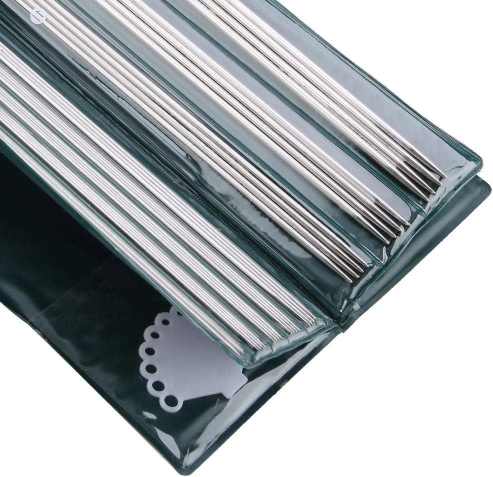 میل بافتنی دو سر اکسفور، 11 سایز ست میل بافتنی فلزی استیل، میل بافتنی مستقیم برای مبتدیان، ست میل بافتنی دو سر 25 سانتی‌متری