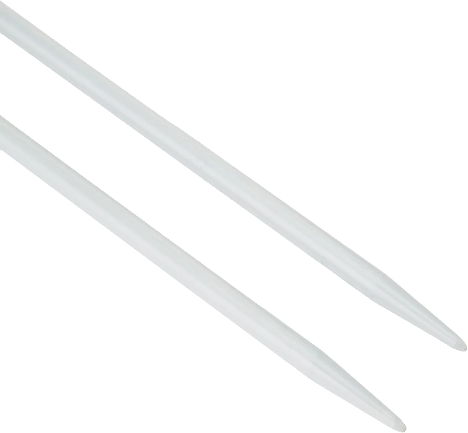 میل بافتنی تک نقطه ای کرباند 180007 - جفت - 5.00 میلی متر x 35 سانتی متر - پلاستیکی - بادوام، سبک وزن، طراحی شده برای راحتی - ایده آل برای الگوها و پروژه های متعدد - ژاکت، جوراب، پتو