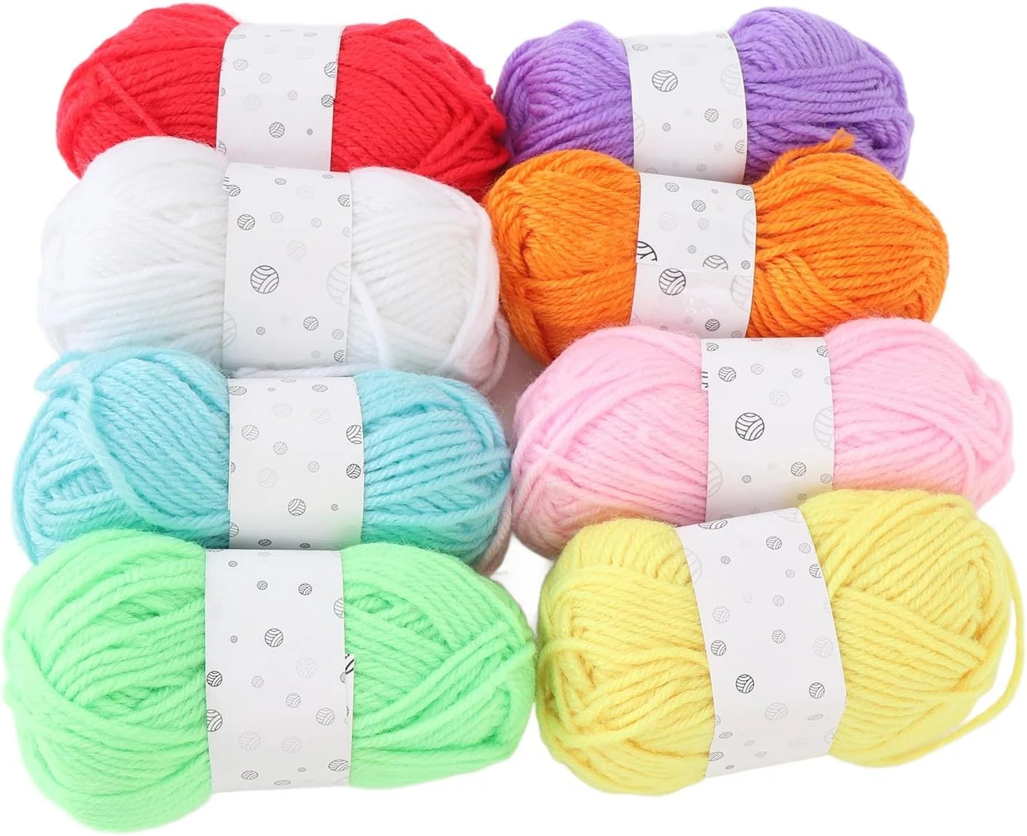 ست بافندگی فرانسوی Luqeeg، مجموعه بافندگی قرقره ای سبز شفاف با 8 نخ پنبه ای برای صنایع دستی، طراحی کاربرپسند، کاربرد متنوع، ابزار کاردستی مناسب برای هر سطح مهارت