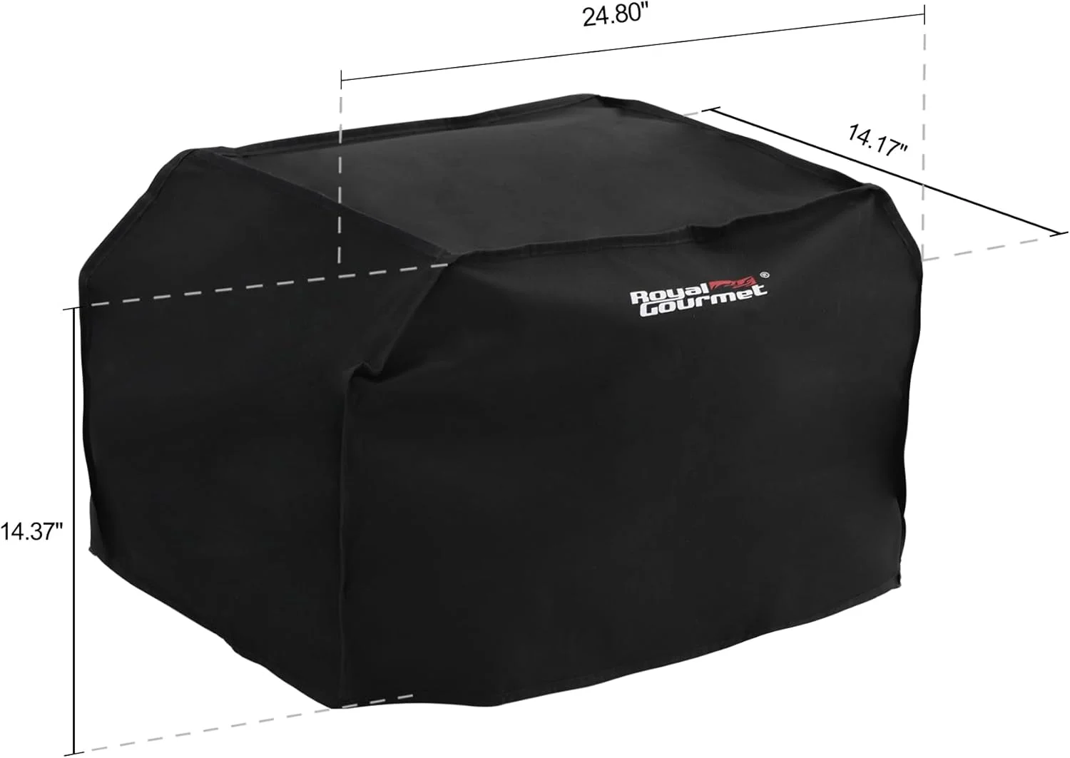 روکش گریل رویال گورمت CR2005 سایز 24 اینچ برای Royal Gourmet GT1001 و GT2005، روکش ضد آب گریل قابل حمل BBQ در فضای باز، مشکی روکش گریل رویال گورمت CR2005 سایز 24 اینچ برای Royal Gourmet GT1001 و GT2005، روکش ضد آب گریل قابل حمل BBQ در فضای باز، مشکی