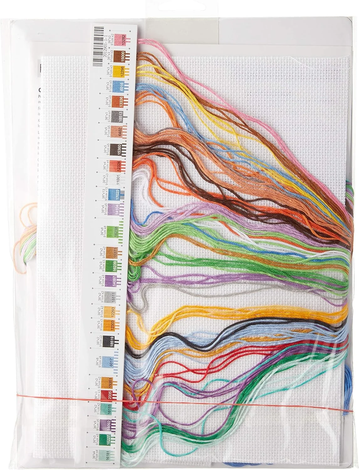 کیت گلدوزی شمارشی ابعاد، طرح رکورد تولد بیبی اکسپرس، هدیه شخصی سازی شده، 14 شمارش آیدا سفید، 30.48 × 22.86 سانتی متر