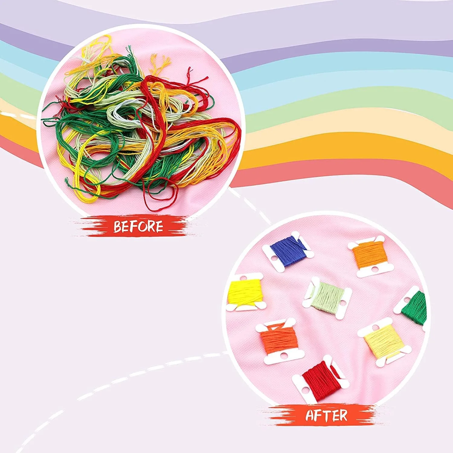 قرقره نخ پلاستیکی ELECDON، برای نخ پنبه ای متقاطع، صنایع دستی، خیاطی، نگهداری، نگهدارنده سازمان دهنده نخ، کارت نخ گلدوزی، قرقره کوک متقاطع 120 عدد قرقره نخ پلاستیکی ELECDON، برای نخ پنبه ای متقاطع، صنایع دستی، خیاطی، نگهداری، نگهدارنده سازمان دهنده نخ، کارت نخ گلدوزی، قرقره کوک متقاطع 120 عدد