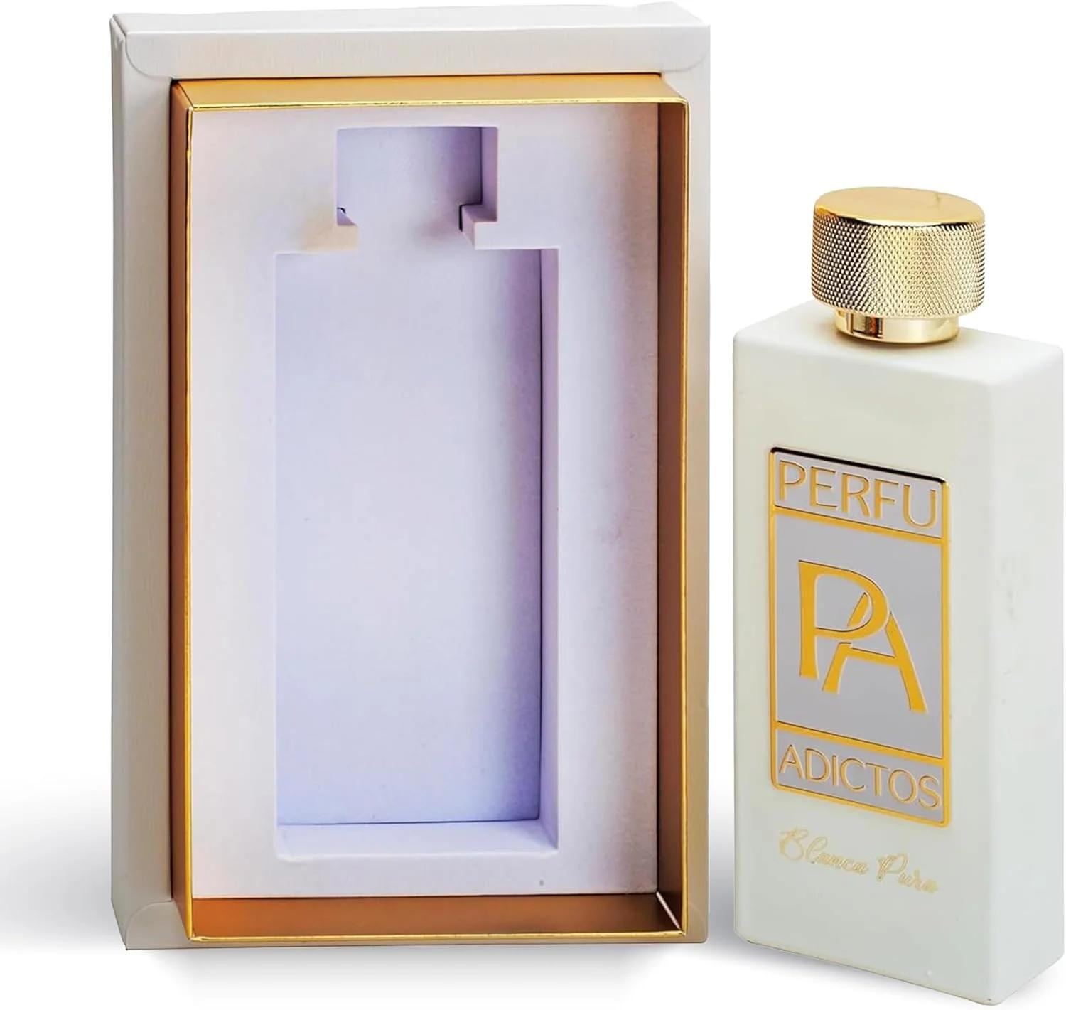 محصول پارفم بلانکا پورا | Perfuadictos - جasmine | 25% | 3.4 fl oz