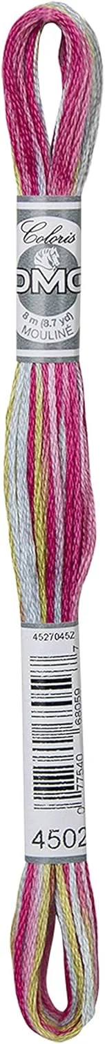 نخ گلدوزی DMC Coloris طرح کاملیا
