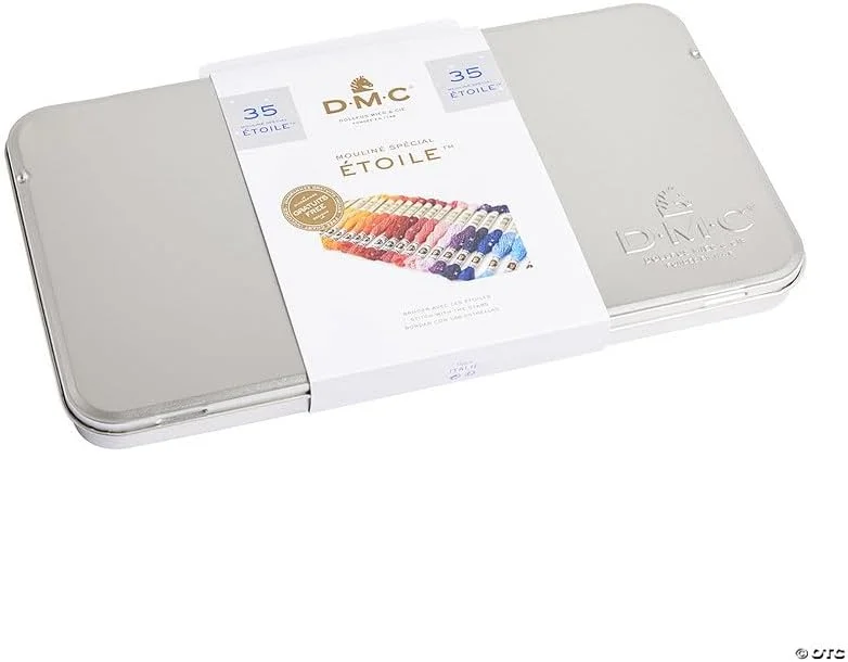 جعبه کلکسیونی نخ دمسه (DMC) اتوال - 35 رنگ جعبه کلکسیونی نخ دمسه (DMC) اتوال - 35 رنگ