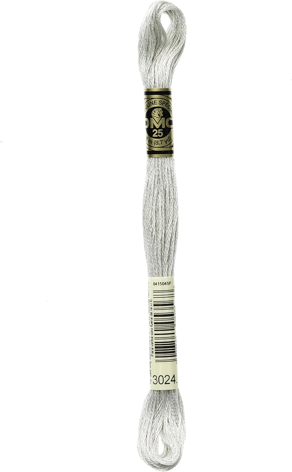 خرید عمده DMC: نخ پنبه دوزی شش رشته ای 8.7 یاردی قهوه ای خاکستری بسیار روشن 117-3024 (بسته 12 عددی)