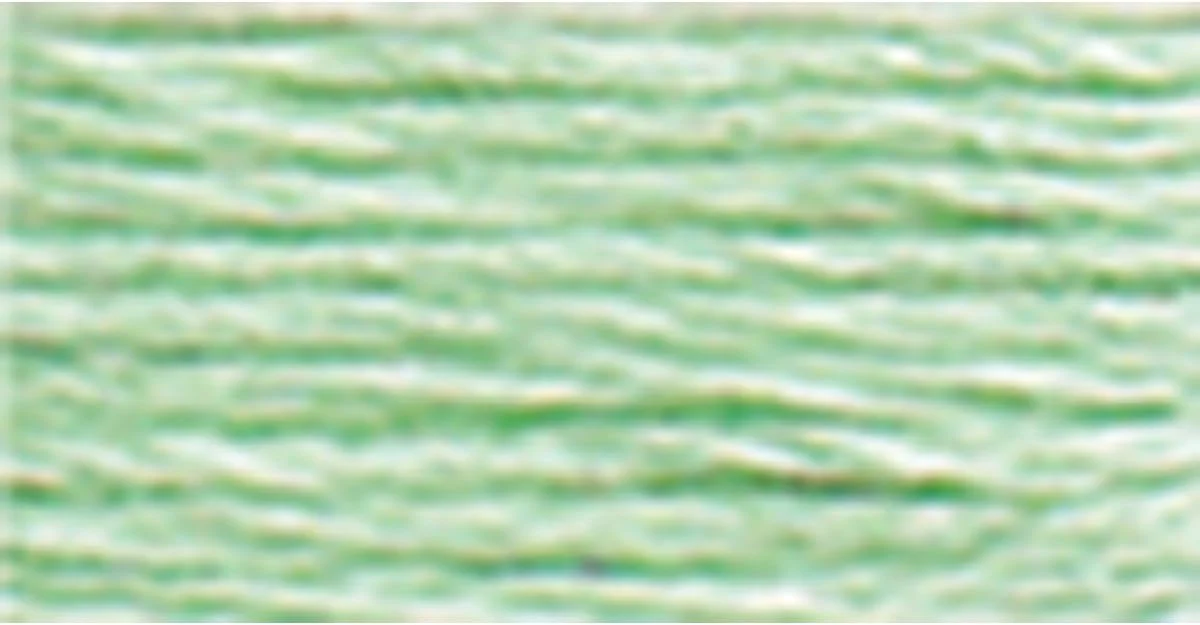نخ دمسه DMC 117-955، نخ کتان گلدوزی 6 رشته، سبز نیل روشن، 8.7 یارد