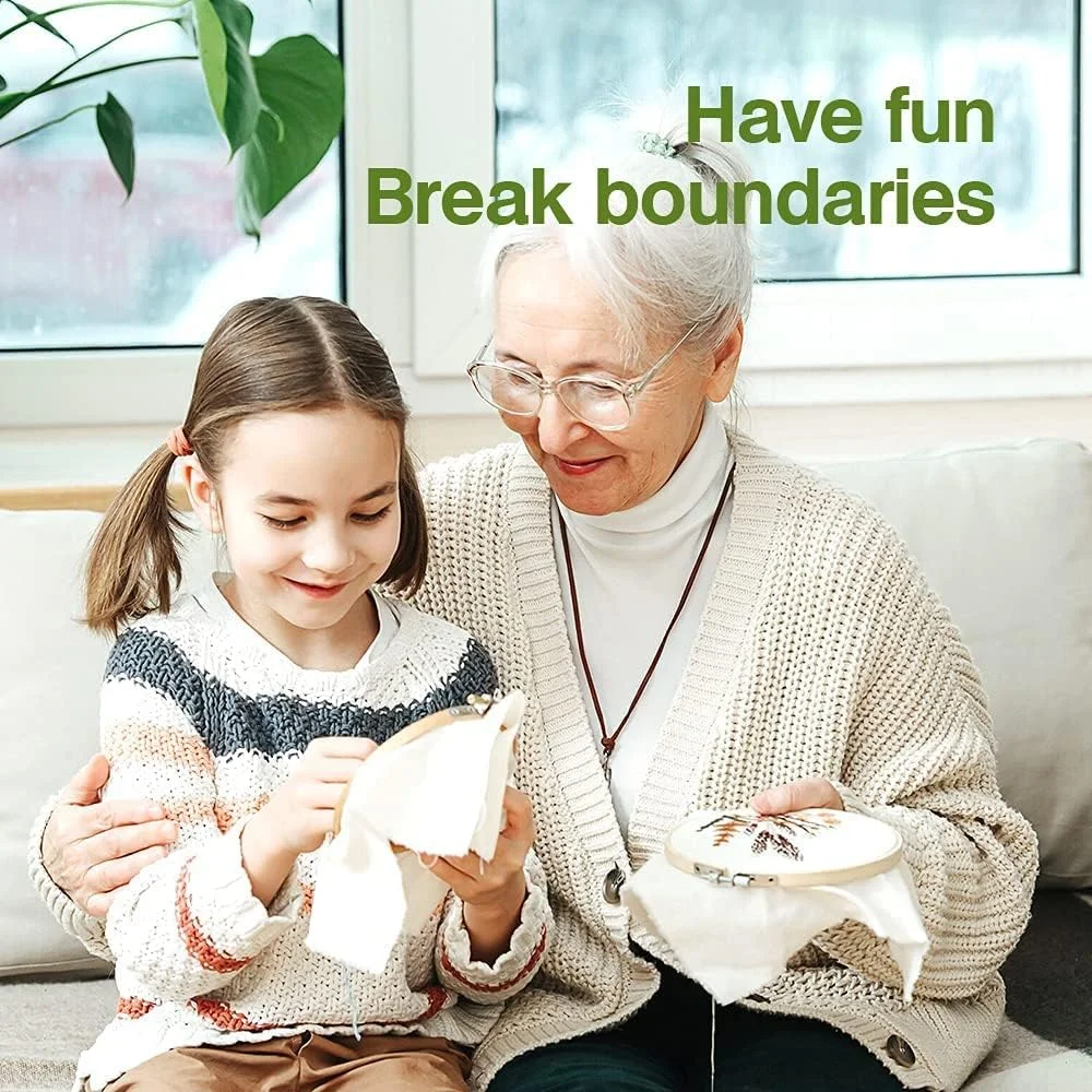 ست کارگاه گلدوزی بامبو KASTWAVE، 6 تکه در 4 سایز (10.16-25.4 سانتی متر) برای کوک ضربدری و پروژه های DIY ست کارگاه گلدوزی بامبو KASTWAVE، 6 تکه در 4 سایز (10.16-25.4 سانتی متر) برای کوک ضربدری و پروژه های DIY