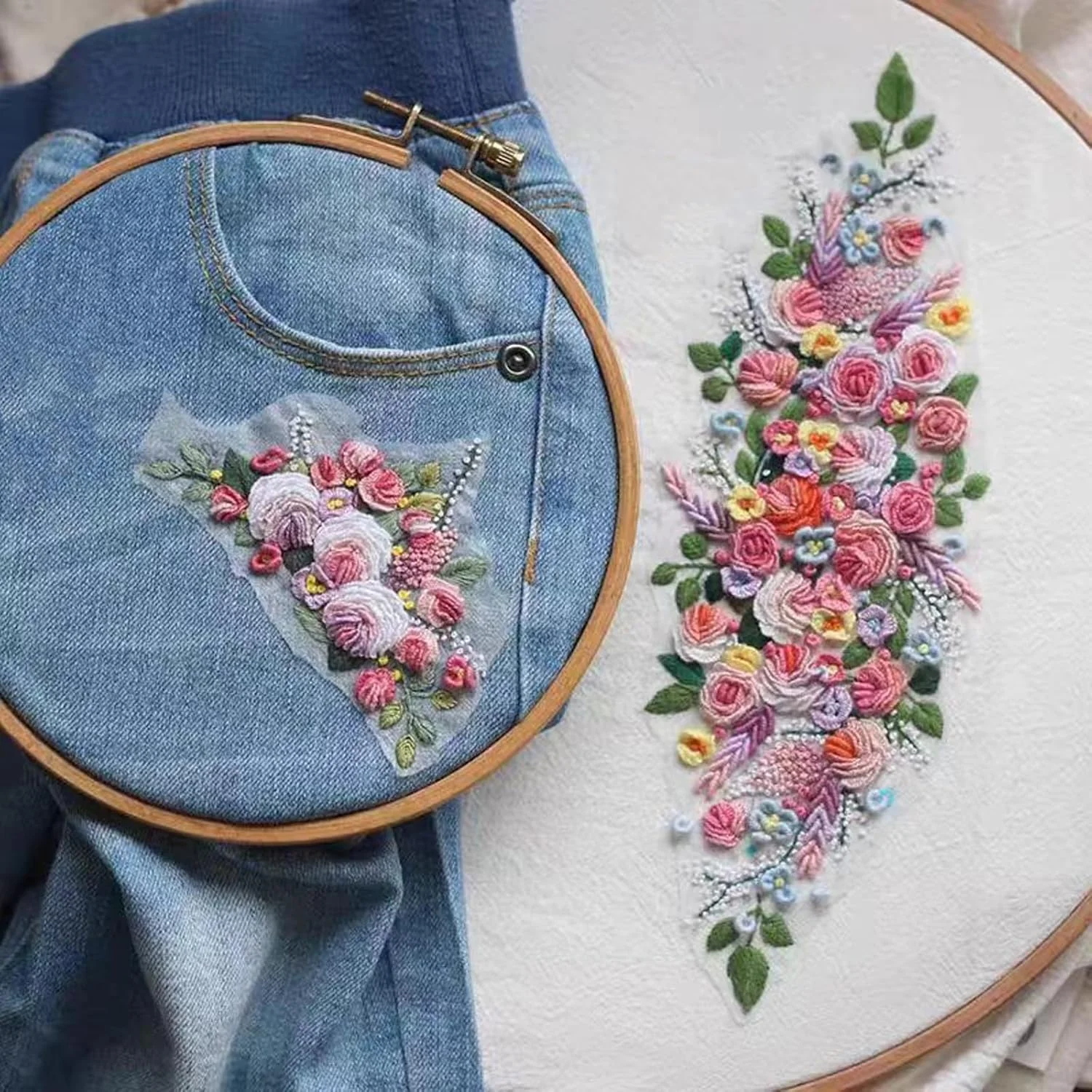 ورقه‌های تثبیت‌کننده گلدوزی محلول در آب، 12 عدد کاغذ پشتی چسبنده خودچسب A5 سایز 21x15 سانتی‌متر، تثبیت‌کننده شستشو برای گلدوزی ماشینی، خیاطی دستی، تکه‌دوزی، ساخت وصله، صنایع دستی