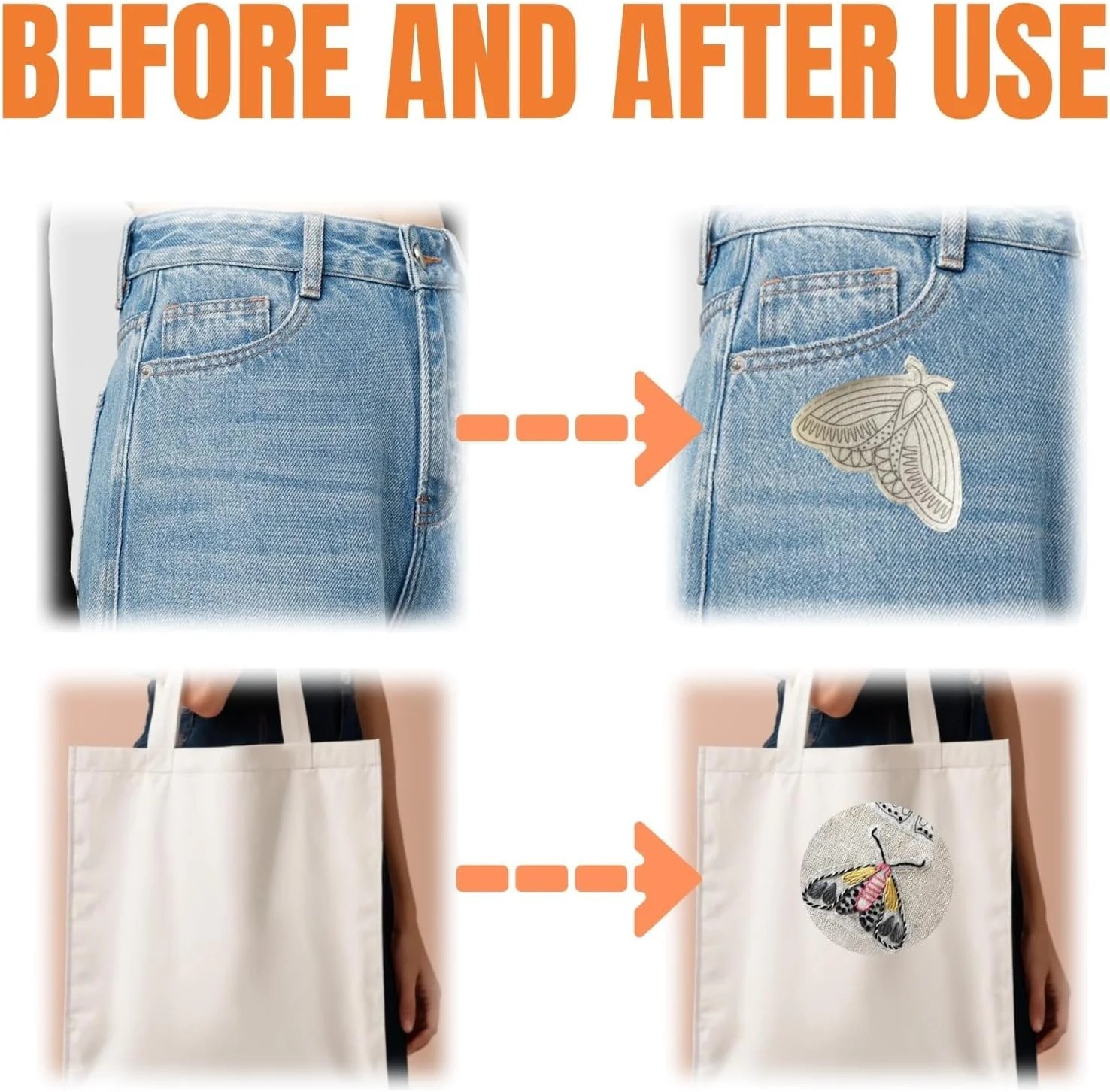 برگه های تثبیت کننده گلدوزی محلول در آب، کاغذ انتقال چسب و بخیه برای گلدوزی دستی DIY، کاغذ طرح موقت با کاربری آسان، لوازم خیاطی برای مبتدیان و حرفه ای ها