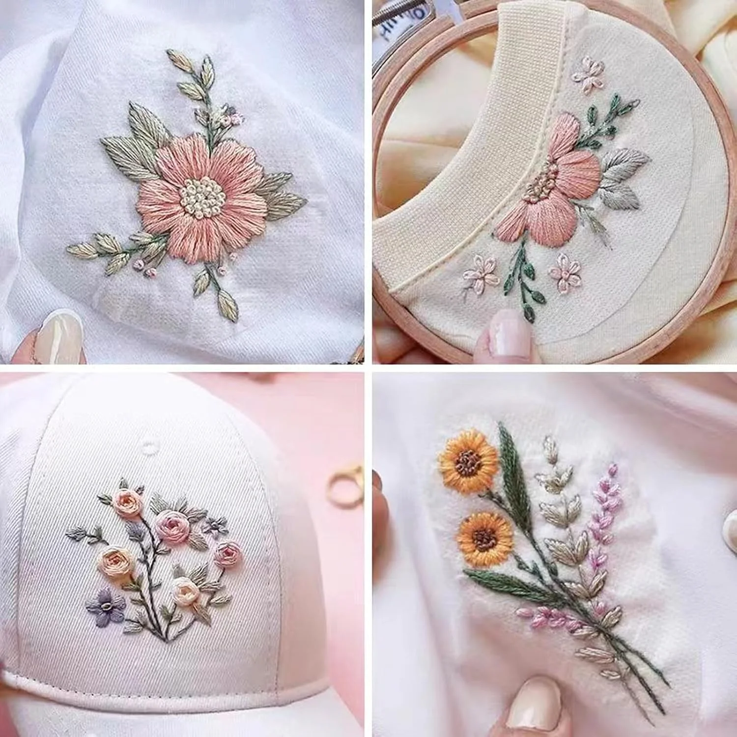 ورقه‌های تثبیت‌کننده گلدوزی محلول در آب، 12 عدد کاغذ پشتی چسبنده خودچسب A5 سایز 21x15 سانتی‌متر، تثبیت‌کننده شستشو برای گلدوزی ماشینی، خیاطی دستی، تکه‌دوزی، ساخت وصله، صنایع دستی