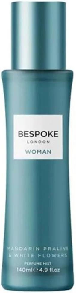 بادی میست زنانه Bespoke Woman با رایحه نارنگی پرالین و گل های سفید | بادی میست خوشبو کننده ماندگار 140 میلی لیتر