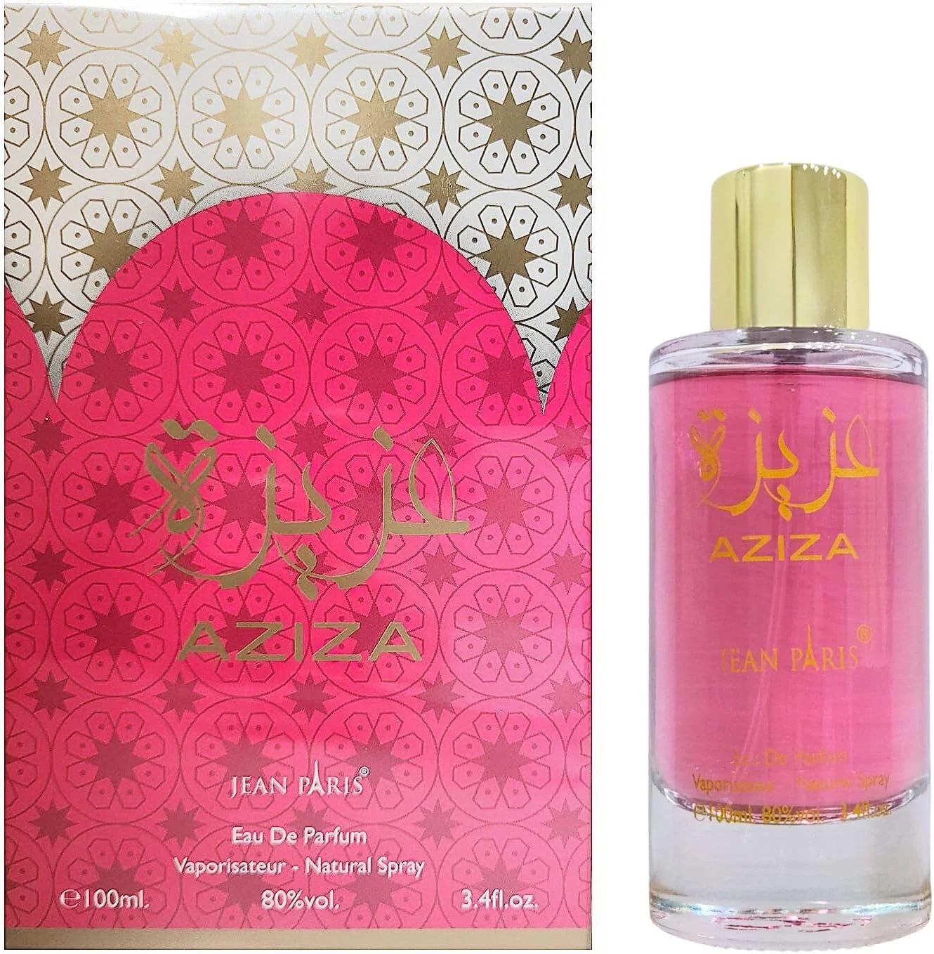 عطر ادو پرفیوم زنانه عزیزه از ژان پاریس، 100 میلی لیتر (3.4 اونس)
