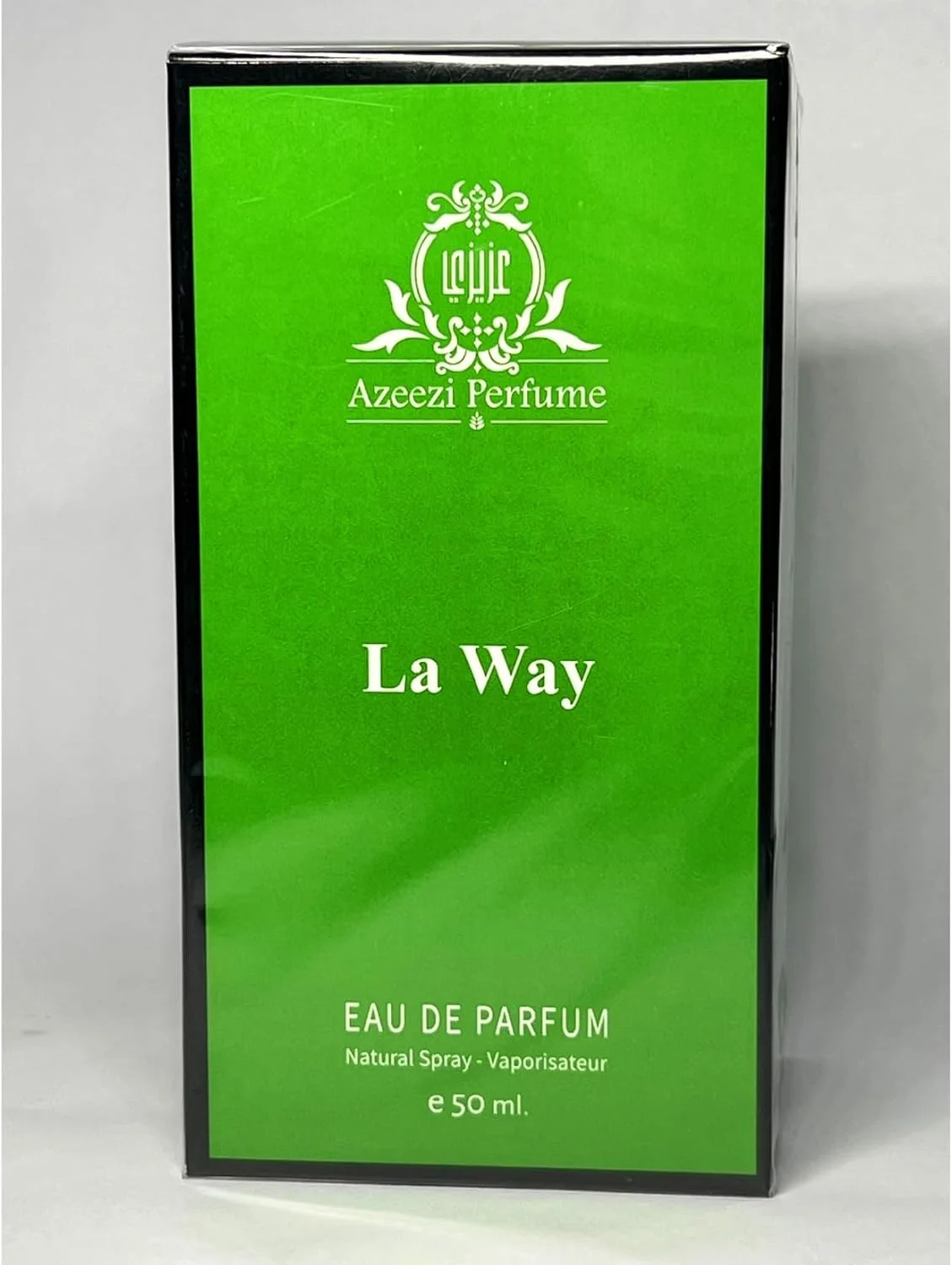 ادکلن унисекс عزیزی La Way با ماندگاری طولانی و طراوت بخش 50 میلی لیتر