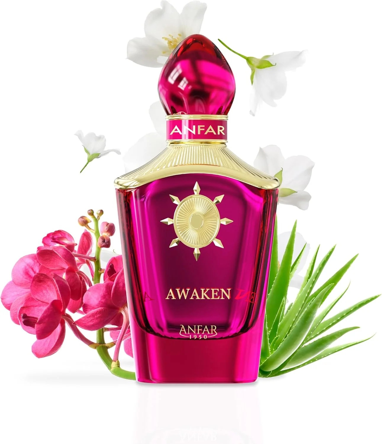 عطر زنانه آنفر 1950 AWAKEN اکستریت د پرفیوم، 100 میلی لیتر، مرکبات، ترنج، ارکیده، گل آفتاب پرست، مشک سفید، آلوئه ورا.