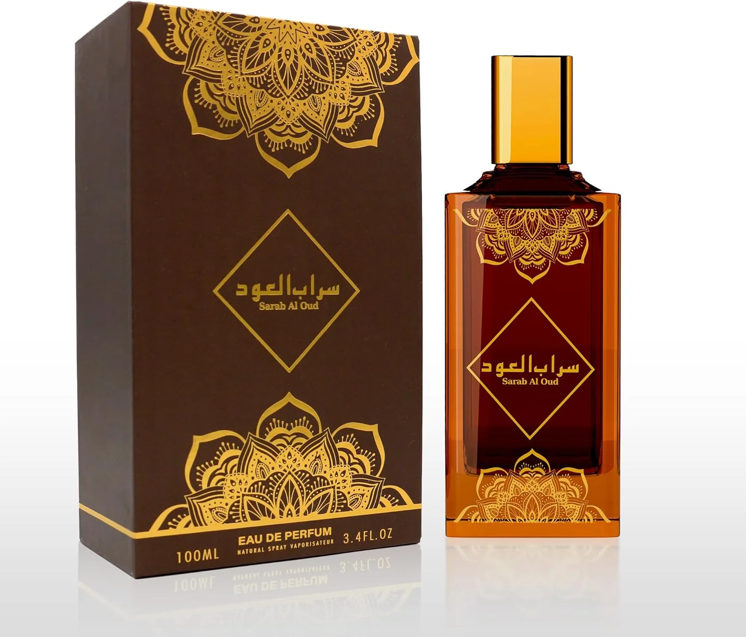 آتلانتیک - Scent De Emarat - SARAB AL OUD عطر عود ممتاز یونیسکس برای زنان و مردان 100 میلی لیتر - ادو پرفیوم عربی زنانه و مردانه
