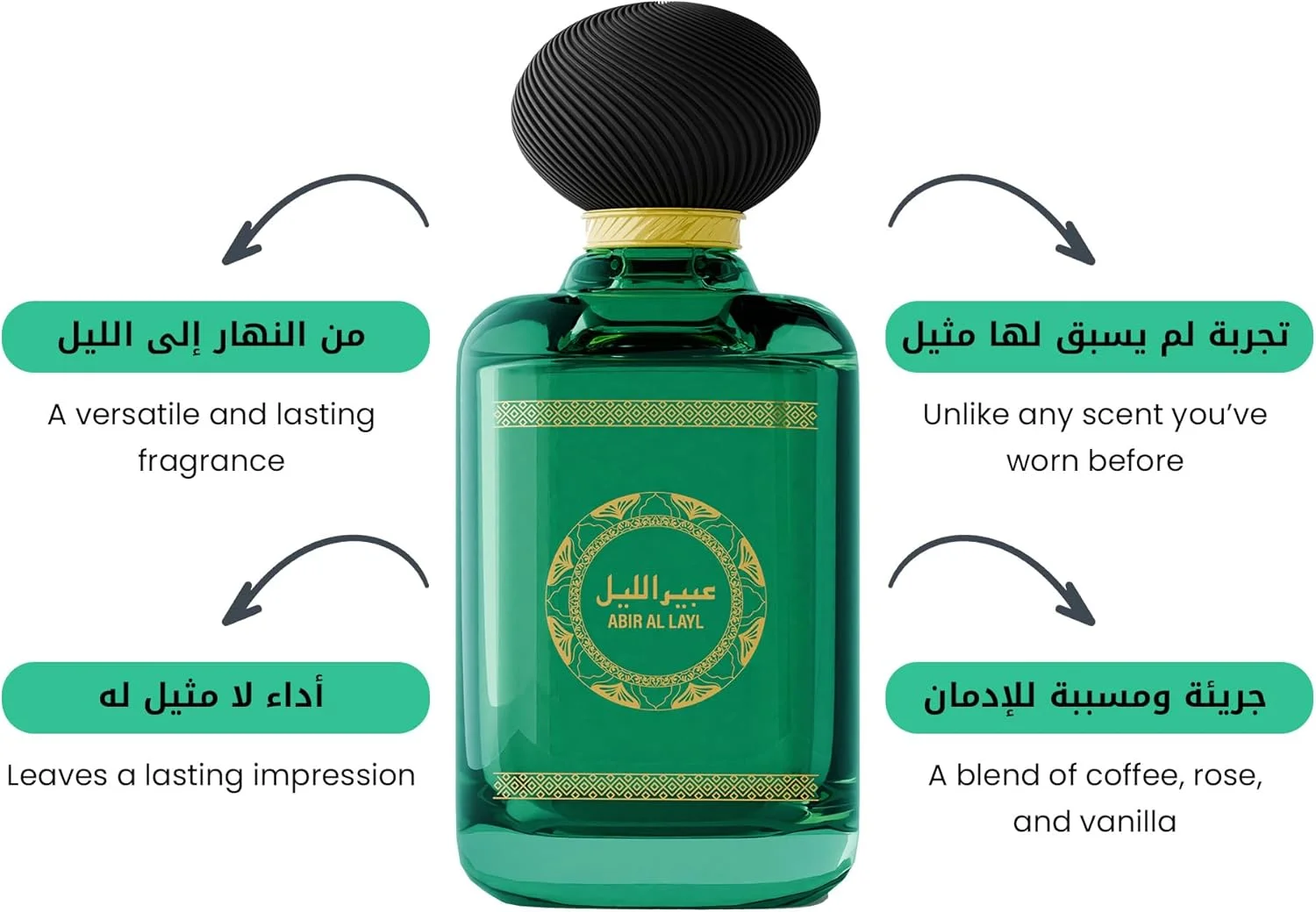 آتلانتیک - Scent De Emarat - ABIR AL LAYL عطرهای یونیسکس زنانه و مردانه 100 میلی لیتر - عطر زنانه عربی ادو پرفیوم زنانه و مردانه آتلانتیک - Scent De Emarat - ABIR AL LAYL عطرهای یونیسکس زنانه و مردانه 100 میلی لیتر - عطر زنانه عربی ادو پرفیوم زنانه و مردانه