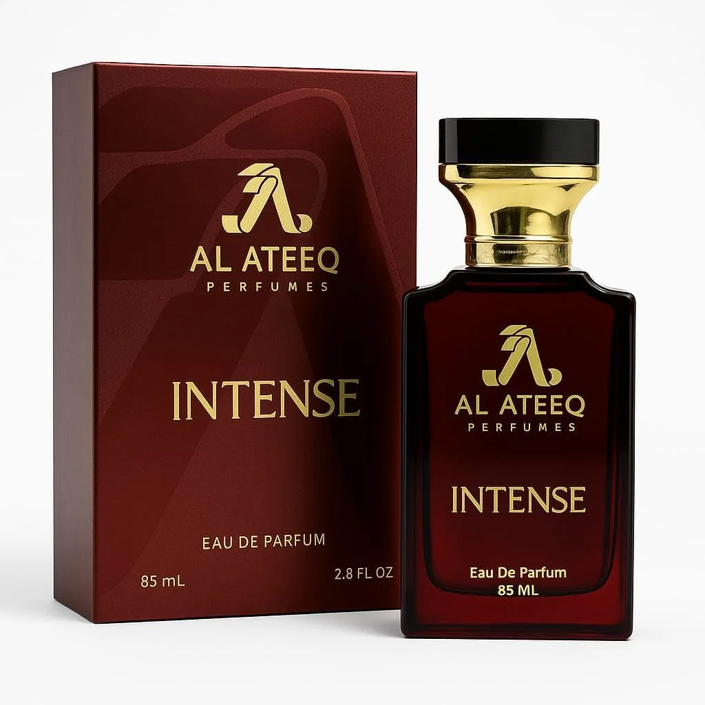 ادو پرفیوم اینتنس العتیق - عطر عربی ماندگار унисекс - رایحه های عود، عنبر و عسل - عطر شرقی لوکس 85 میلی لیتری برای مردان و زنان - اسپری ادو پرفیوم