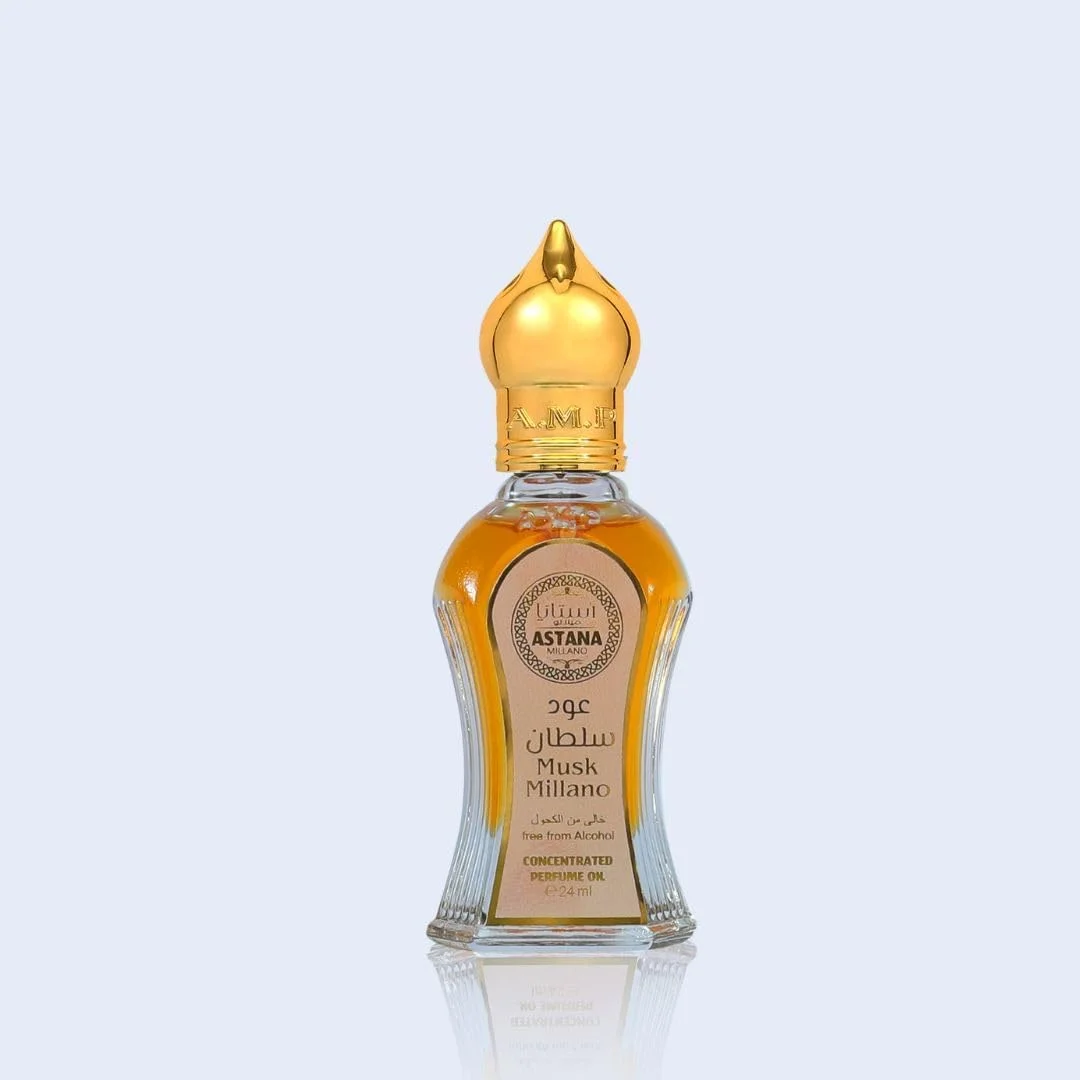 عطر ادکلن آستانا میلانو مشک 24 میلی لیتر - عطر مشک عربی ممتاز برای مردان و زنان | رایحه ماندگار یونیسکس | رایحه غلیظ لوکس | سایز مسافرتی شیک عطر ادکلن آستانا میلانو مشک 24 میلی لیتر - عطر مشک عربی ممتاز برای مردان و زنان | رایحه ماندگار یونیسکس | رایحه غلیظ لوکس | سایز مسافرتی شیک