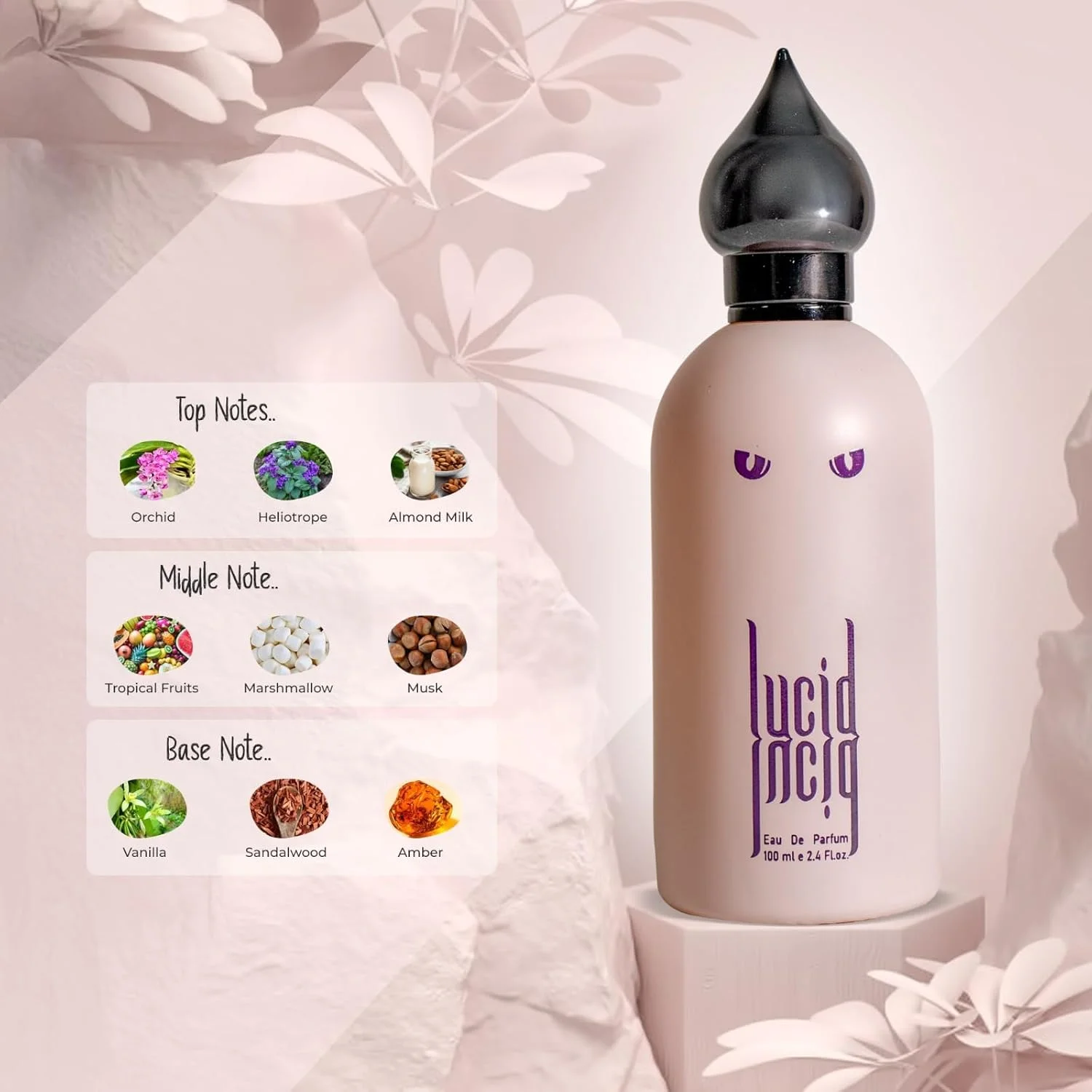 عطر زنانه عطار آستانا لوسید پینک 100 میلی لیتر ادو پرفیوم، رایحه ماندگار برای زنان | بهترین عطر برای زنان