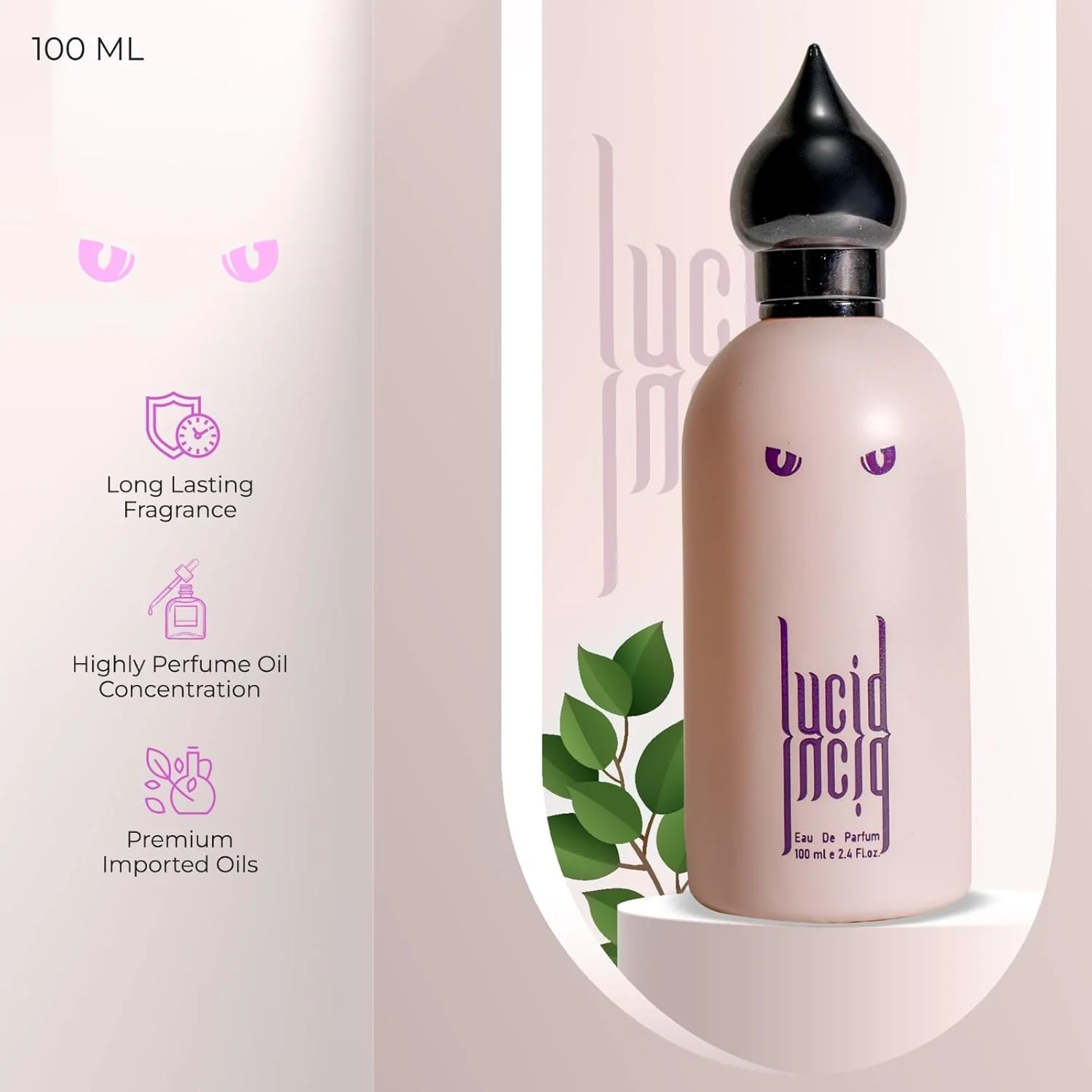 عطر زنانه عطار آستانا لوسید پینک 100 میلی لیتر ادو پرفیوم، رایحه ماندگار برای زنان | بهترین عطر برای زنان