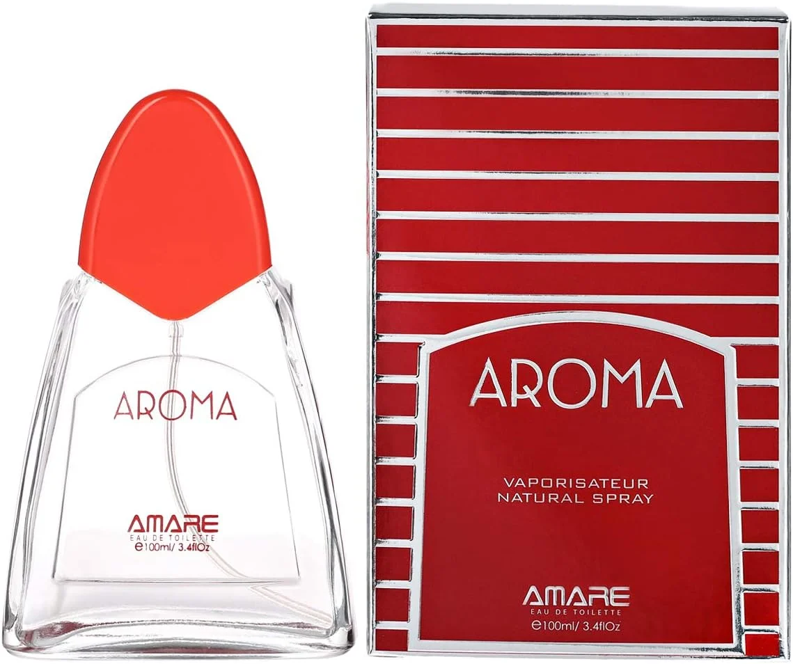 Aroma By Amare: ادو تویلت اسپری | عطر زنانه EDT | ادکلن زنانه | عطر زنانه | عطر چوب و مشک | عطر ماندگار برای زنان | هدیه ایده آل | 100 میلی لیتر