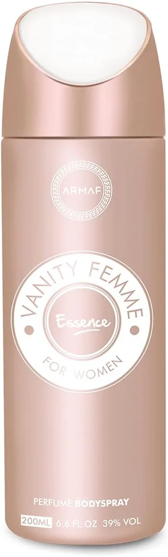 دئودورانت زنانه آرماف مدل Vanity Femme Essence حجم 200 میلی لیتر - عطر - اسپری بدن زنانه - طراوت تمام روز - دئو برای بانوان
