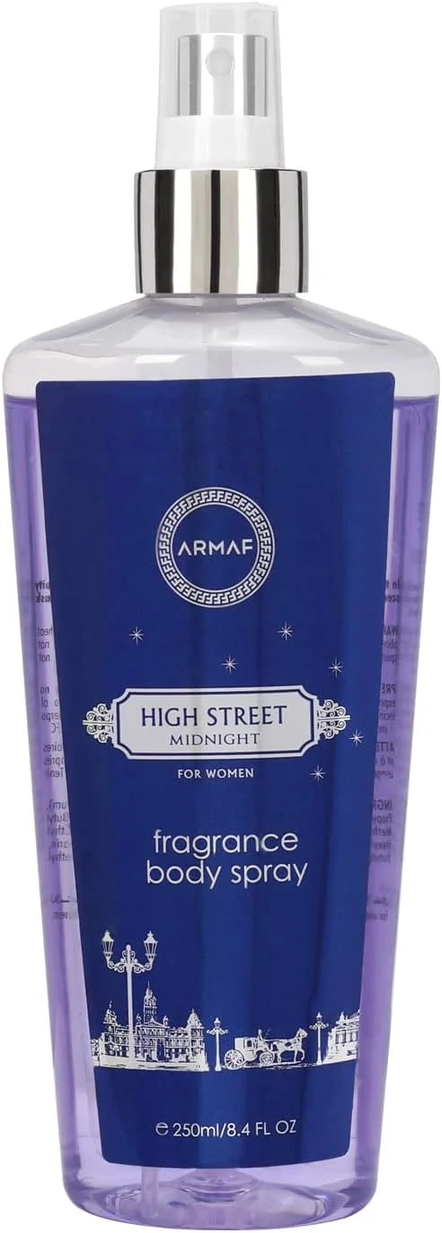 اسپری خوشبو کننده بدن زنانه آرماف مدل High Street Midnight Mist حجم 250 میلی لیتر