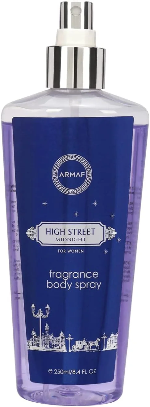 اسپری خوشبو کننده بدن زنانه آرماف مدل High Street Midnight Mist حجم 250 میلی لیتر