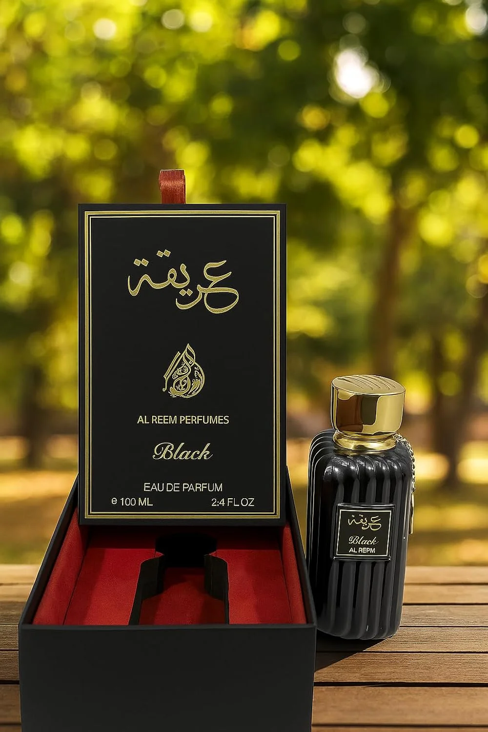 ادکلن آریکا 100 میلی لیتر از عطر ریما - عطر عود شرقی унисек ماندگار - رایحه میوه ای گلی روغنی برای مردان و زنان (مشکی)