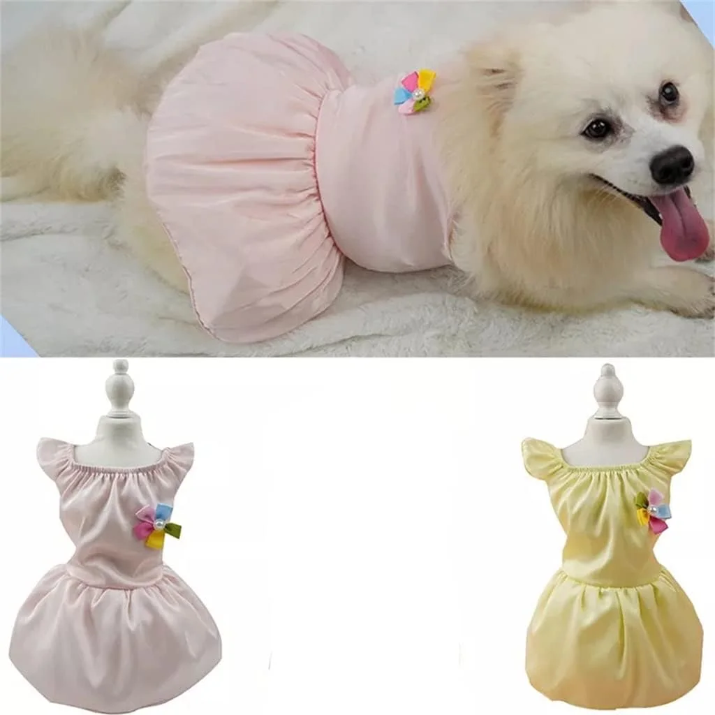 لباس عروسی سگ خانگی nylXPc-Zy، پارچه نرم و راحت، لباس توله سگ، لباس مهمانی، لباس تزیینی، لوازم سگ خانگی (رنگ: A، سایز: Mcode) لباس عروسی سگ خانگی nylXPc-Zy، پارچه نرم و راحت، لباس توله سگ، لباس مهمانی، لباس تزیینی، لوازم سگ خانگی (رنگ: A، سایز: Mcode)