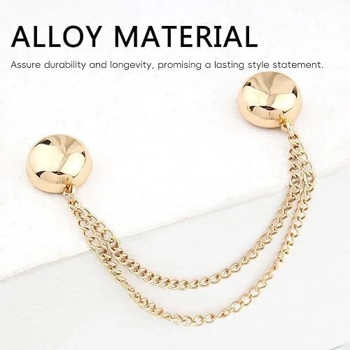 گیره نگهدارنده لبه لباس، سگک روسری، گیره آستین مغناطیسی لباس، گیره کمر بدون سوزن برای کوتاه کردن آستین و لبه دامن لباس های بلند، بست محکم برای پیراهن و تزئین، 8 عدد