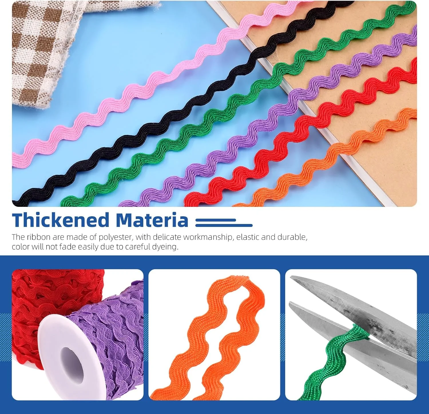 نوار تزیینی زیگزاگ قهوه ای رنگ Glarks، 1 عدد 25 متری، نوار حاشیه خمیده موجی برای خیاطی، تزیین لباس عروس، دکوراسیون مهمانی، لوازم بسته بندی هدیه نوار تزیینی زیگزاگ قهوه ای رنگ Glarks، 1 عدد 25 متری، نوار حاشیه خمیده موجی برای خیاطی، تزیین لباس عروس، دکوراسیون مهمانی، لوازم بسته بندی هدیه