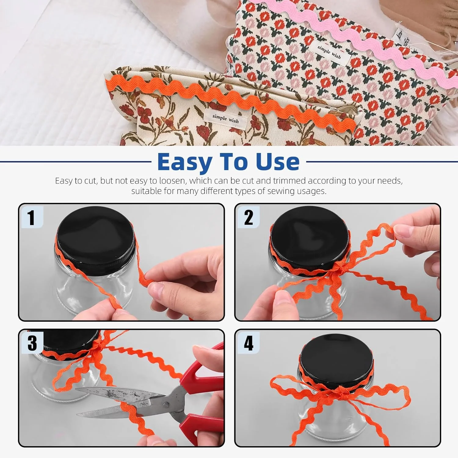 نوار تزیینی زیگزاگ قهوه ای رنگ Glarks، 1 عدد 25 متری، نوار حاشیه خمیده موجی برای خیاطی، تزیین لباس عروس، دکوراسیون مهمانی، لوازم بسته بندی هدیه نوار تزیینی زیگزاگ قهوه ای رنگ Glarks، 1 عدد 25 متری، نوار حاشیه خمیده موجی برای خیاطی، تزیین لباس عروس، دکوراسیون مهمانی، لوازم بسته بندی هدیه