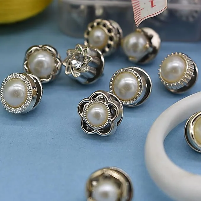 دکمه های ایمنی FITVERT برای زنان، دکمه پوششی سینه بند، دکمه مرواریدی سنجاق سینه ایمنی برای پیراهن، لباس، کیف، ژاکت، کلاه، گیره شال برای کت، لباس، کیف، لوازم تزئینی دکمه های ایمنی FITVERT برای زنان، دکمه پوششی سینه بند، دکمه مرواریدی سنجاق سینه ایمنی برای پیراهن، لباس، کیف، ژاکت، کلاه، گیره شال برای کت، لباس، کیف، لوازم تزئینی