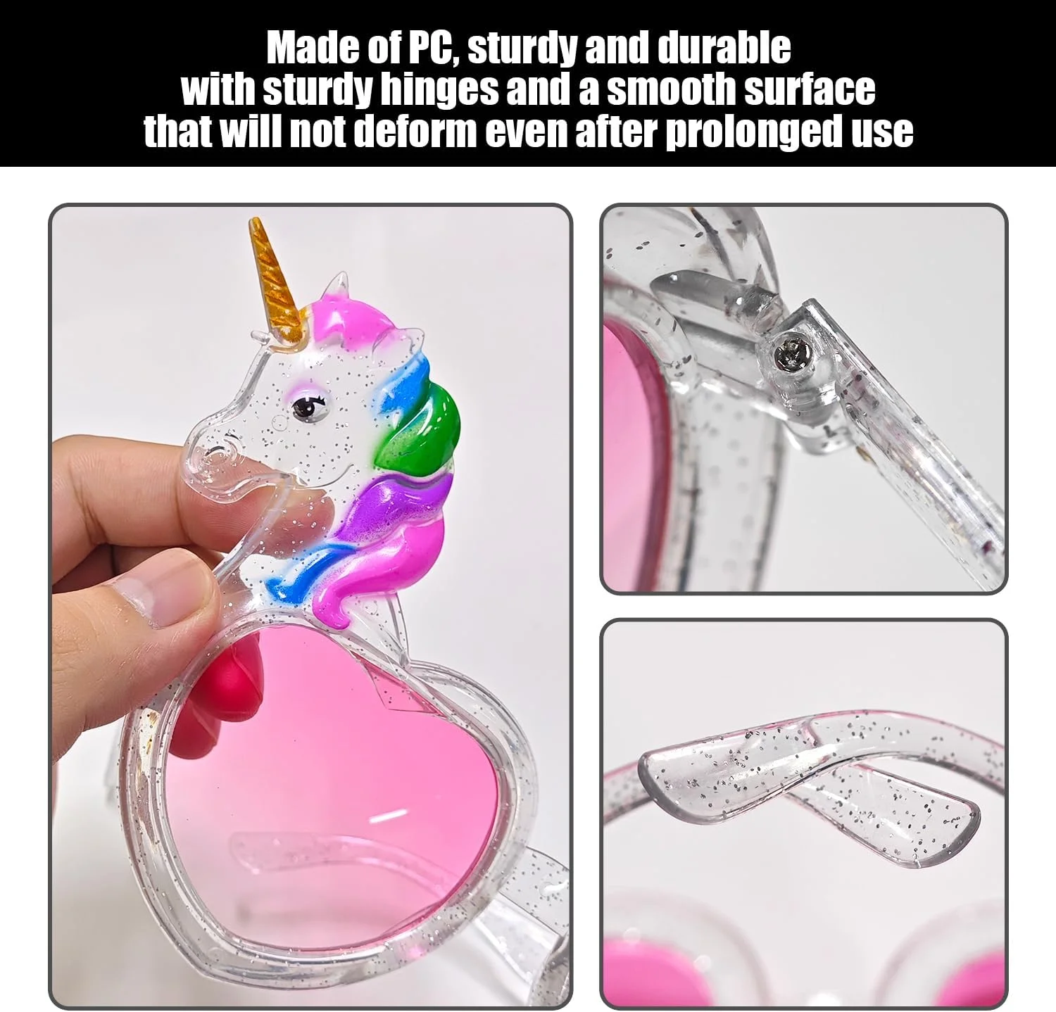 GDFHBD یک جفت عینک و 1 هدبند، عینک های خلاقانه، سربندهای کارتونی زیبا، لوازم تزئین مهمانی.