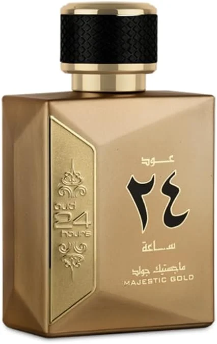 عطر ادکلن унисекс ارد الزعفران عود 24 Hours Majestic Gold حجم 100 میلی لیتر