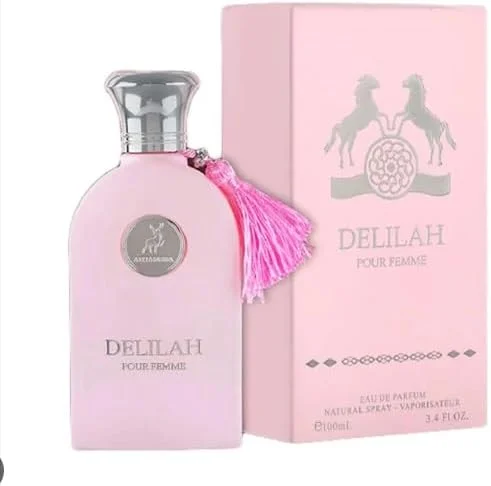 عطر ادو پرفیوم زنانه دلیله از ارض الزعفران 100 میلی لیتر