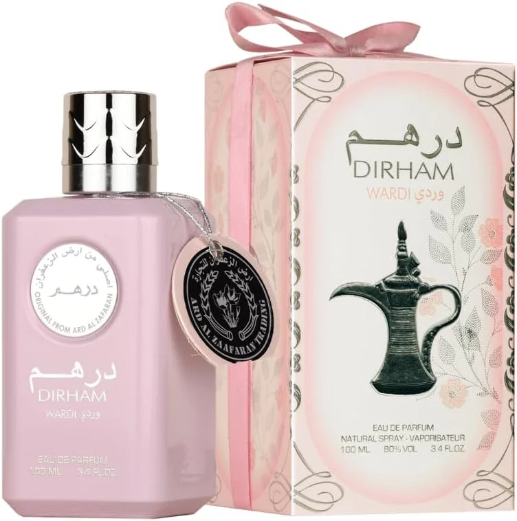 عطر ادکلن زنانه درهم وردی ارض الزعفران 100 میل