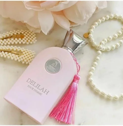 عطر ادو پرفیوم زنانه دلیله از ارض الزعفران 100 میلی لیتر عطر ادو پرفیوم زنانه دلیله از ارض الزعفران 100 میلی لیتر