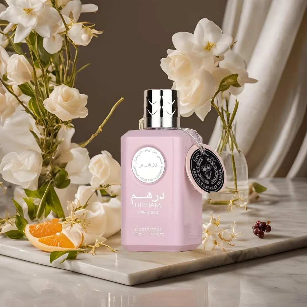 عطر ادکلن زنانه درهم وردی ارض الزعفران 100 میل