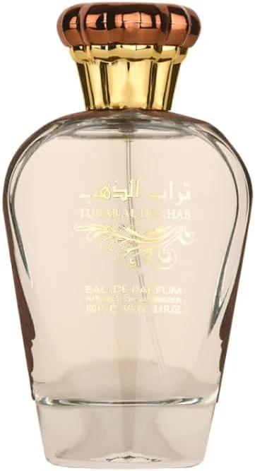 عطر زنانه ارض الزعفران تراب الذهب ادو پرفیوم 100 میلی لیتر به همراه دئودورانت 50 میلی لیتر