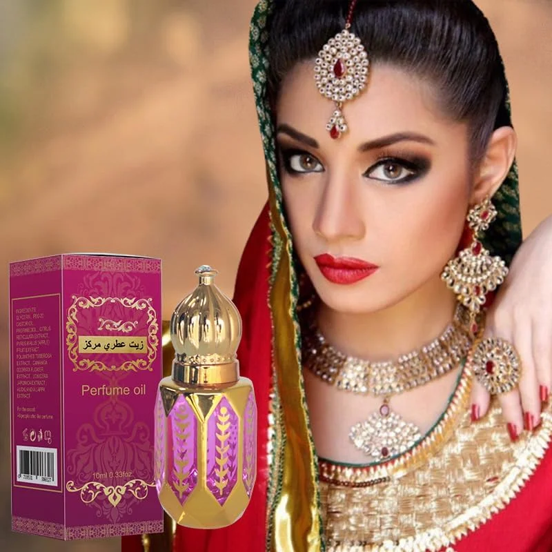عطر روغنی رولی عربی زنانه - رایحه گلی ماندگار با نت های رز، سیب و عنبر سائل - غلظت 18-25% - رایحه ای ظریف برای استفاده روزانه و مناسبت های خاص (10 میلی لیتر)