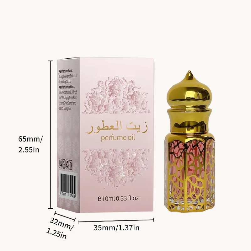 عطر روغنی رولی عربی - رایحه وانیلی با نت های میوه ای و گورمند | پایه گلی، گرمسیری، مشک | ماندگاری طولانی، استفاده آسان، عطر نقطه نبض برای زنان و مردان | ترکیب عطر طبیعی