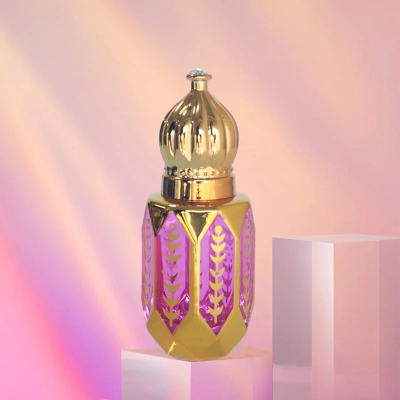 عطر روغنی رولی عربی زنانه - رایحه گلی ماندگار با نت های رز، سیب و عنبر سائل - غلظت 18-25% - رایحه ای ظریف برای استفاده روزانه و مناسبت های خاص (10 میلی لیتر)